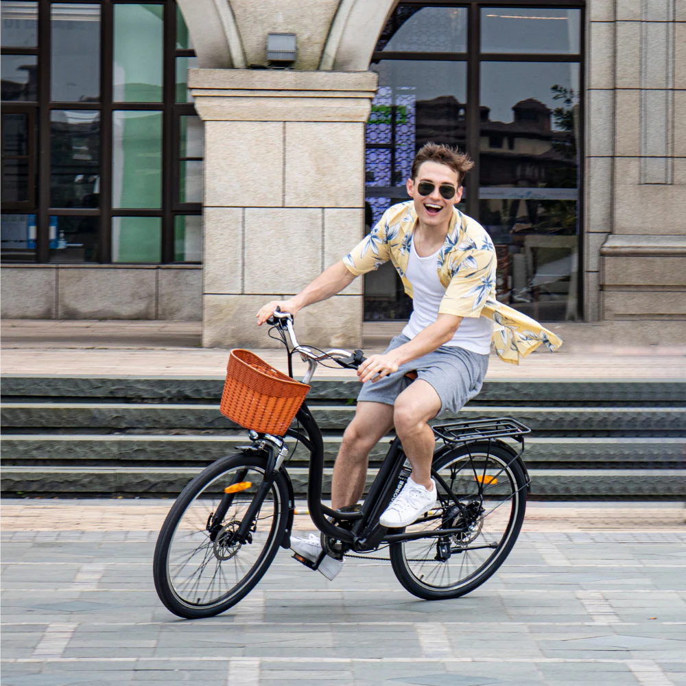 DYU C6 26 Inch City Electric Bike - Image 10