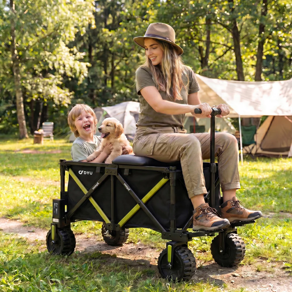 DYU CampX Foldable Electric Wagon - Image 5