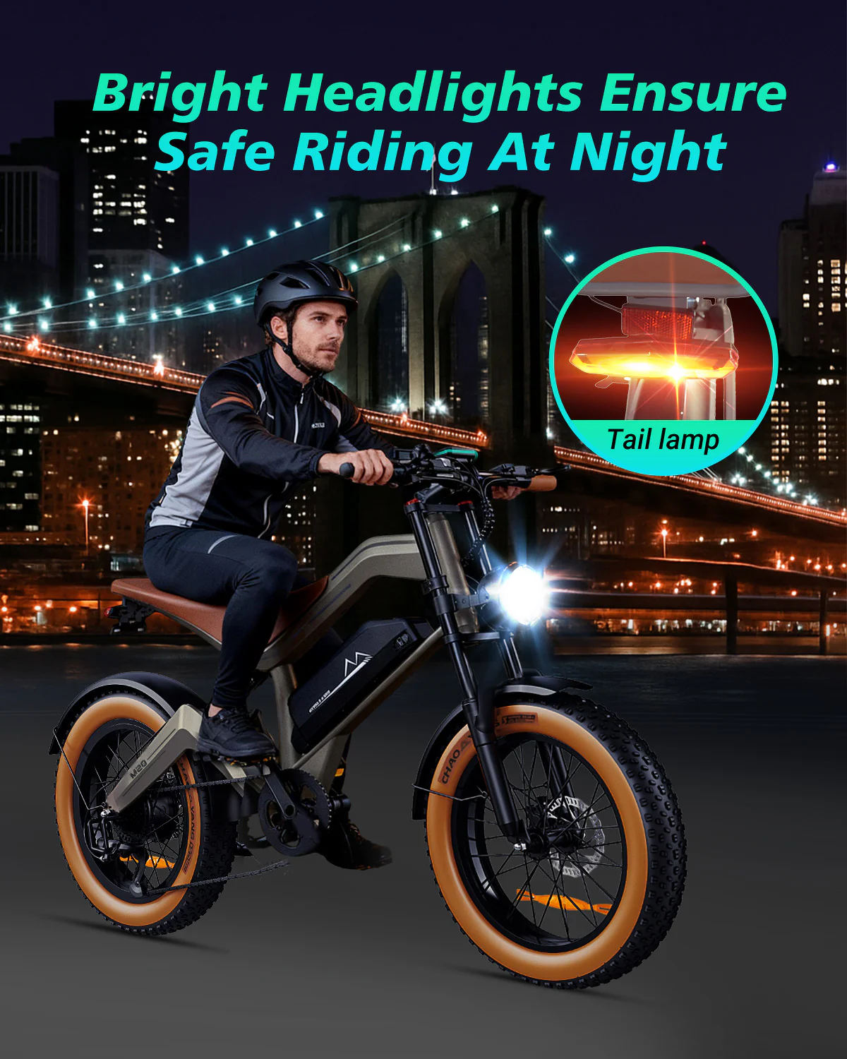 M20 All-Terrain Long-Range Electric Bike - Image 7