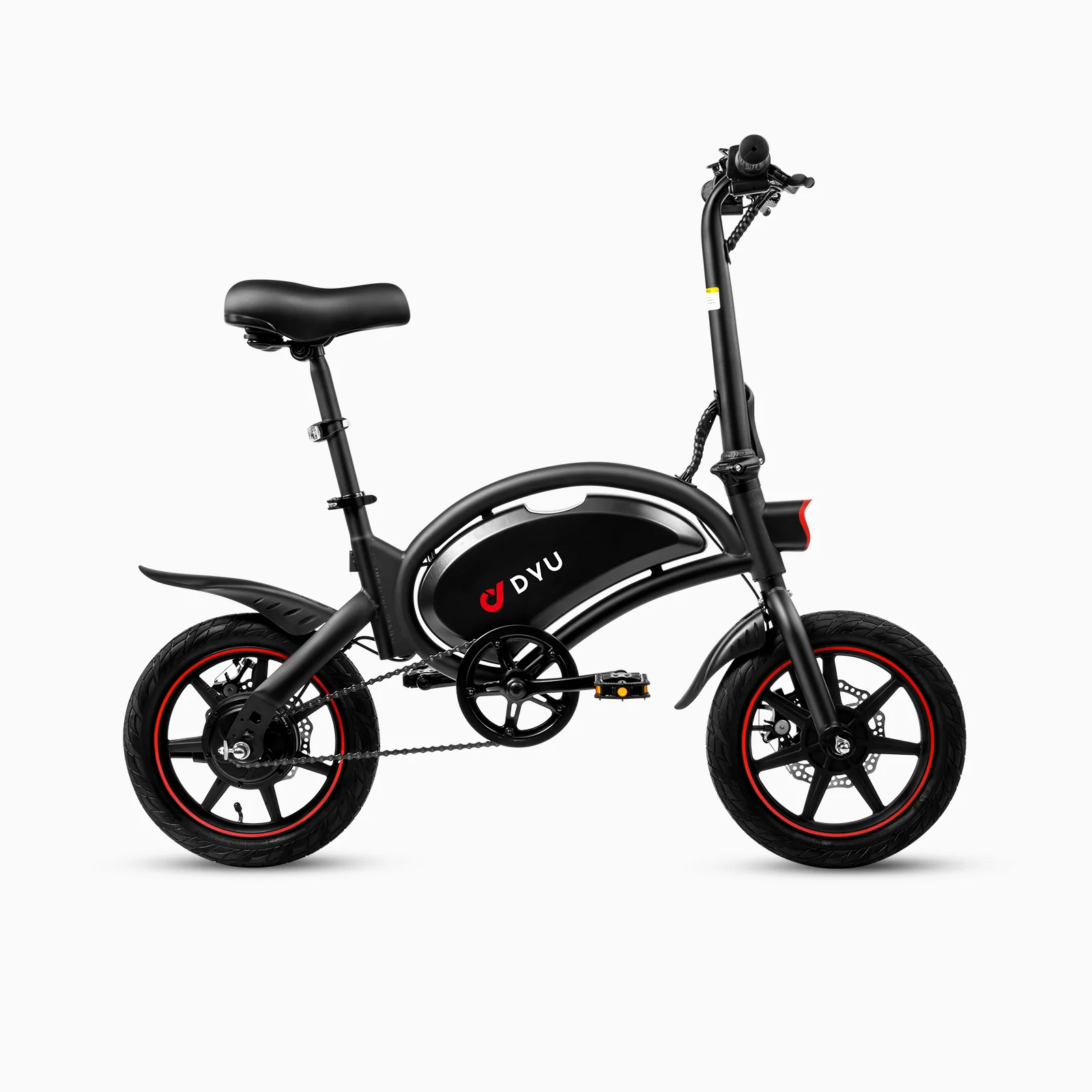 DYU D3F 14 Inch Mini Folding Electric Bike　 - Image 11