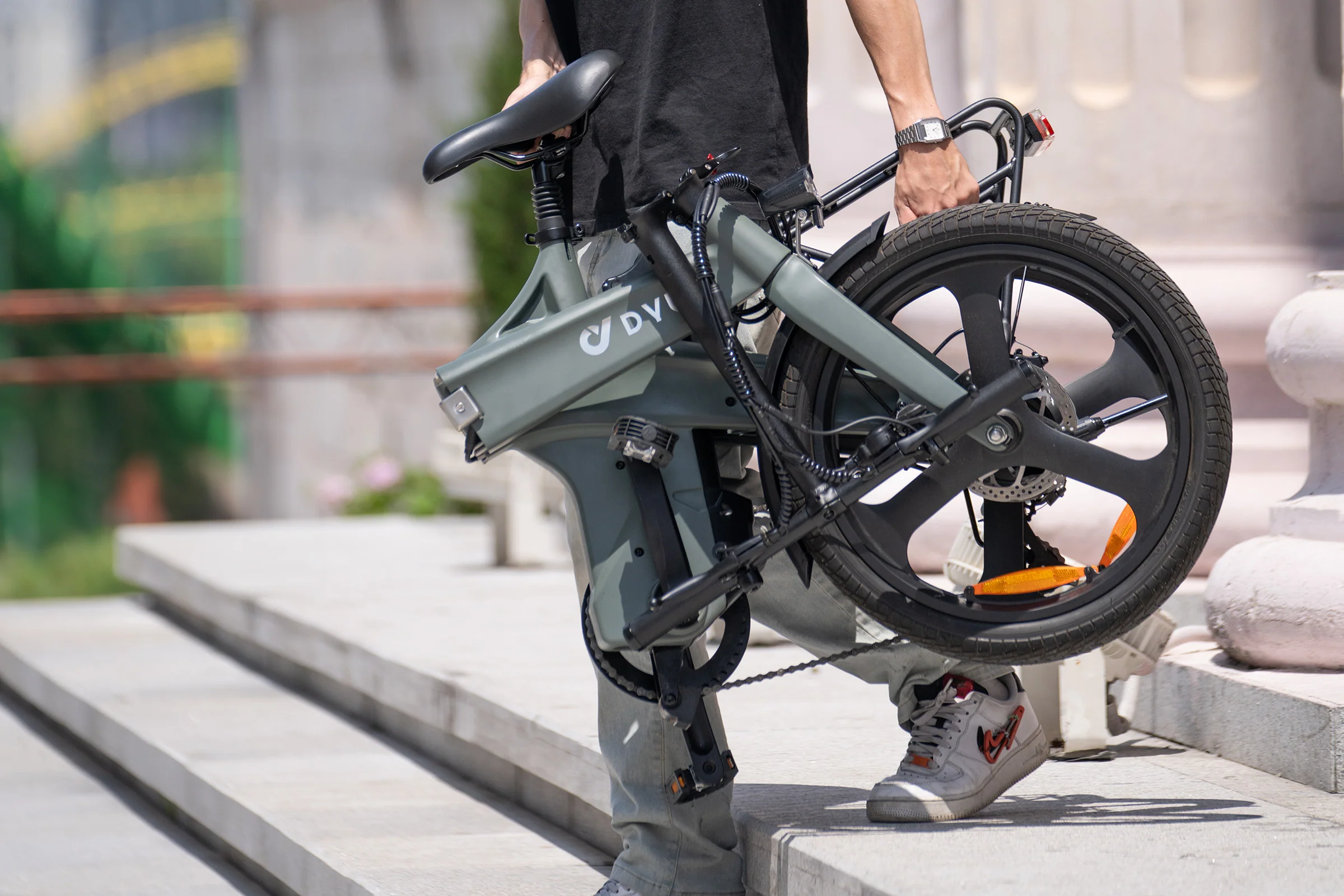 DYU T1 20 Inch Foldable Electric Bike - Image 5