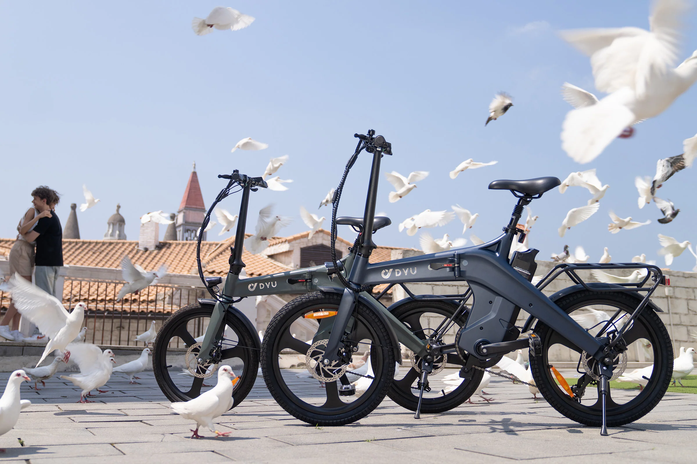 DYU T1 20 Inch Foldable Electric Bike - Image 6
